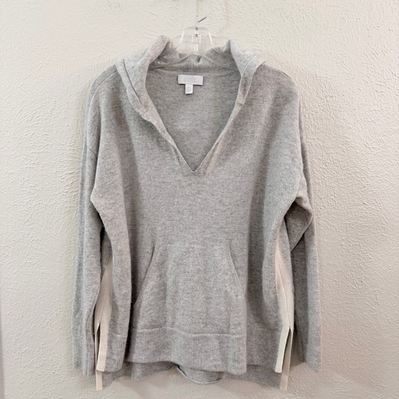 Lounge The White Company gray cashmere sweater - Picture 1 of 7